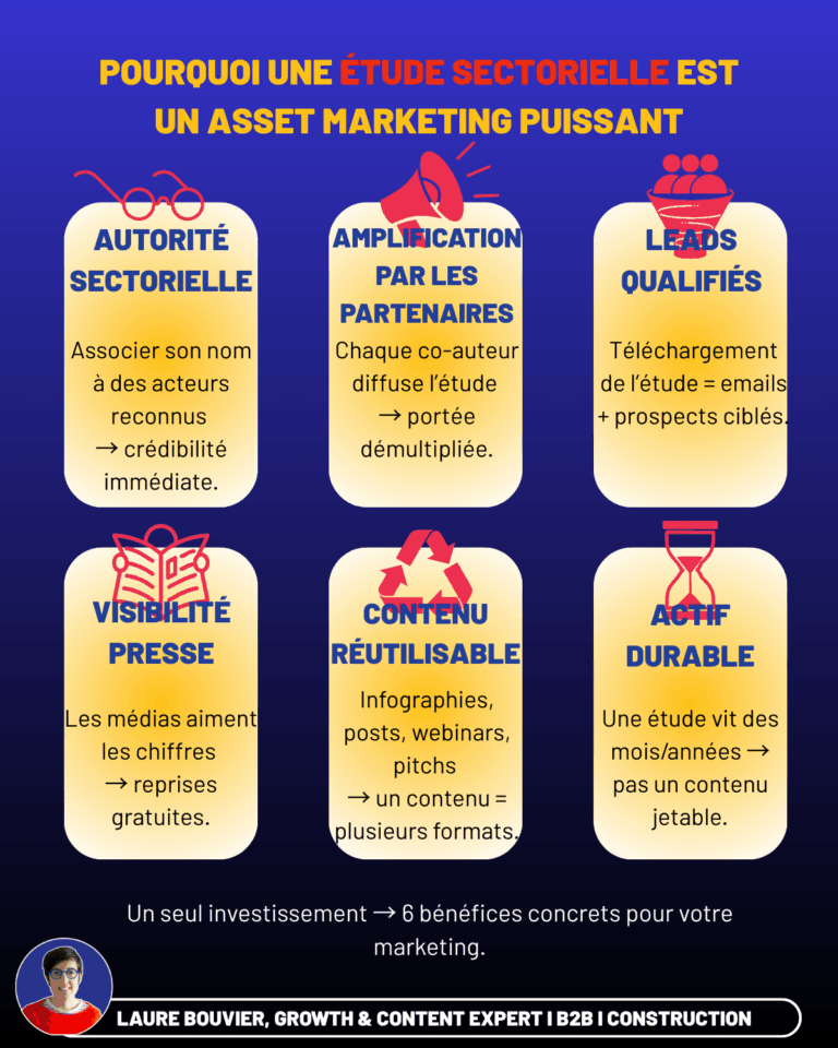 etude sectorielle comme asset marketing